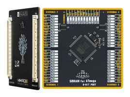 MIKROELEKTRONIKA MIKROE-5847 SiBRAIN Microcontroller Add-On Board, ATmega1280, 8bit, AVR