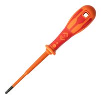 CK TOOLS T49245 Screwdriver, Pozidrive, #2, 200mm OAL, 100mm Blade, Chrome Vanadium Steel, Dextro Series