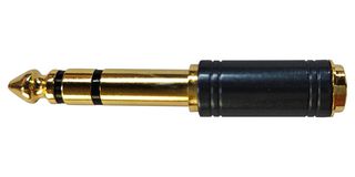 MULTICOMP PRO MP013327 Audio Adapter, Grey Handle, Stereo Plug - 6.35mm, Stereo Receptacle - 3.5mm