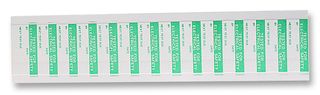 MULTICOMP PRO 7827325 Label, Identification, 16 mm, 38 mm, Nylon Cloth