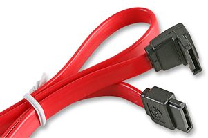 MOLEX 88762-5400 Computer Cable, Signal, SATA Socket, SATA 3 (Right Angle), 19.69", 500mm, Red