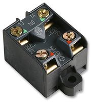 TELEMECANIQUE SENSORS XE2NP2151 Switch Contact Block, Osiswitch Limit Switches, 10 A, 600 V, 600 V, Screw Clamp, 2 Pole