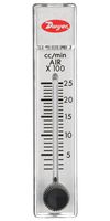 DWYER RMA-151-SSV Air Flowmeter, SS Valve, 5 to 50 cc/min, 100 psi, 4 % Accuracy, 1/8" FNPT, RATE-MASTER RMA Series