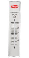 DWYER RMA-7 Air Flowmeter, 5 to 50 SCFH, 100 psi, 4 % Accuracy, 1/8" FNPT, RATE-MASTER RMA Series