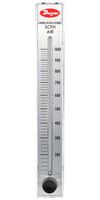 DWYER RMC-142-SSV Liquid Flowmeter, SS Valve, 0.2 to 2.2 GPM (US), 100 psi, 2 % Accuracy, 1/2" FNPT