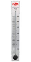 DWYER RMC-107-SSV Air Flowmeter, SS Valve, 120 to 1200 SCFH, 100psi, 2% Accuracy, 1/2" FNPT, RATE-MASTER RMC Series