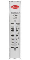 DWYER RMA-43 Liquid Flowmeter, 2 to 24 GPH, 100 psi, 4 % Accuracy, 1/8" FNPT, RATE-MASTER RMA Series