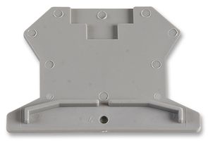 PHOENIX CONTACT 3001022 End Cover, for Use with DIN Rail Terminal Blocks, Grey, D-UK