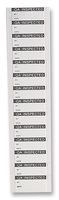 MULTICOMP PRO 7827311 Label, Identification, 16 mm, 38 mm, Nylon Cloth, QA Inspected (By, Date)