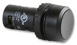 ABB CP2-10B-20 SWITCH, PUSHBUTTON, MAINTAINED, BLACK