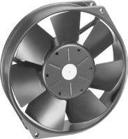 EBM-PAPST 7114N DC Axial Fan, 24 V, Circular, 150 mm, 38 mm, Ball Bearing, 211.9 CFM