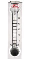 DWYER VFA-7-SSV Air Flowmeter, 5SCFH to 50SCFH, 5%, 3.175mm, 6.9bar, VF Series Flow Meter