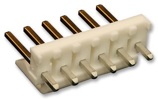 MOLEX 41791-0853. Pin Header, Wire-to-Board, 3.96 mm, 1 Rows, 6 Contacts, Through Hole Straight, KK 396 41791 Series