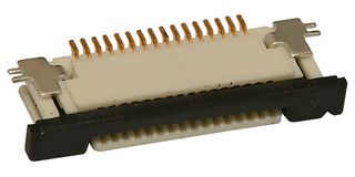 MOLEX 52745-1697 FFC / FPC Board Connector, ZIF, 0.5 mm, 16 Contacts, Easy-On 52745 Series, Solder, Top, 1 Row
