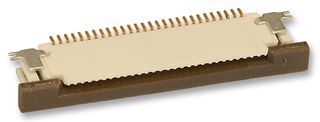 MOLEX 52435-2172 FFC / FPC Board Connector, ZIF, 0.5 mm, 21 Contacts, Easy-On 52435 Series, Solder, Top, 1 Row