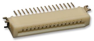 MOLEX 52852-0670 FFC / FPC Board Connector, 1 mm, 6 Contacts, Easy-On 52852 Series, Solder, Bottom, 1 Row