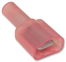 MOLEX 190040004 Quick Disconnect Terminal, InsulKrimp 19004 Series, Male Quick Disconnect, 6.35mm x 0.81mm