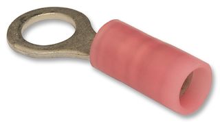 MOLEX 190730019 Ring Tongue Terminal, M5, #10, 18 AWG, 0.8 mm², Avikrimp 19073 Series, Red