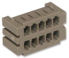 MOLEX 51089-1005 Connector Housing, Mi II 51089, Receptacle, 10 Ways, 2 mm, 50212 Crimp Terminal