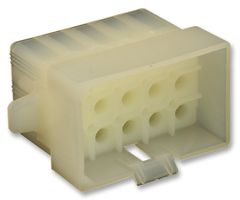 MOLEX 19-09-2151 Connector Housing, Natural, Standard .093" 1991 Series, Plug, 15 Ways, 6.3 mm