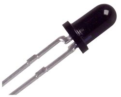 ONSEMI QED222 Infrared Emitter, 890 nm, 40 °, T-1 3/4 (5mm), 32 mW/Sr, 900 ns, 800 ns