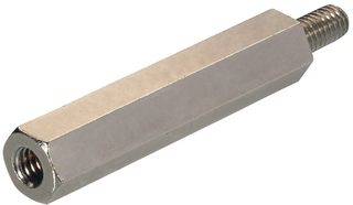 HARWIN R30-3000402 Standoff, Brass, M3, Hex Male-Female, 4 mm, 10 mm