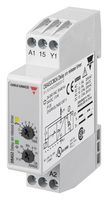 CARLO GAVAZZI DBA52CM24 Analogue Timer, DBA52 Series, Delay-On-Release, 0.1 s, 100 h, 7 Ranges, 1 Changeover Relay
