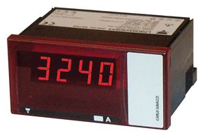 CARLO GAVAZZI LDM30AV5D0XX Panel Meter, AC Current / AC Voltage, 4 Digit, 14.2 mm, 230 VAC, 92 mm x 45 mm, LDM30 Series