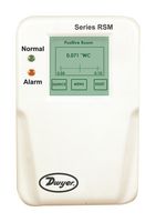 DWYER RSM-2-B Pressure Manometer, ±0.1 inH2O, 0.5 %, 0 °C, 50 °C