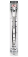 DWYER VFC-141 Liquid Flowmeter, 100psi, 48°C, 5GPM, 1" FNPT, Visi-Float VFC Series