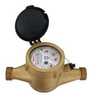 DWYER WNT-A-C-05 Multi Jet Water Meter, 2 to 30 GPM, 150 psi, 1.5% Accuracy, 1" NPT, WNT Series
