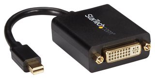 STARTECH MDP2DVI Audio / Video Cable Assembly, Mini DisplayPort Plug, DVI-D (Single Link) Socket, 5.1 ", 129.54 mm