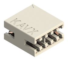 KYOCERA AVX 009159010761916 Card Edge Connector, Spring Contact, Dual Side, 1.5 mm, 10 Contacts, Surface Mount, Straight