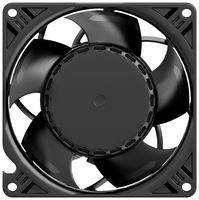 EBM-PAPST 8315100286 AC Axial Fan, 230V, Square, 92 mm, 38 mm, Ball Bearing
