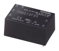 COSEL TUHS10F15 AC/DC PCB Mount Power Supply (PSU), ITE, 1 Output, 10.1 W, 15 V, 670 mA