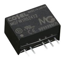 COSEL MGFW1R52415 Isolated Through Hole DC/DC Converter, ITE, SIP, 4:1, 1.5 W, 2 Output, 15 V