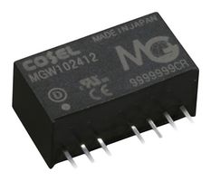 COSEL MGW104815 Isolated Through Hole DC/DC Converter, ITE, SIP, 4:1, 10.2 W, 2 Output, 15 V