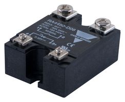 CARLO GAVAZZI RA4425-D08 Solid State Relay, 25 A, 480 VAC, DIN Rail, Panel, Screw, Zero Crossing
