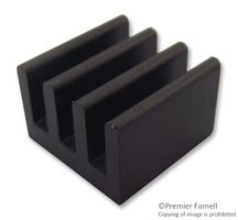 FISCHER ELEKTRONIK ICK PLCC 28 Heat Sink, For PLCC, 25 °C/W, PLCC, 11.8 mm, 8 mm, 11.8 mm