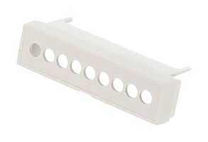 HAMMOND 1597D3MTC6 Enclosure Accessory, w/ Holes, Terminal Cover, Polycarbonate, ABS
