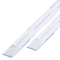 GCT 10-04-A-0076-C-4-08-4-T FFC / FPC Cable, 4 Core, 1 mm, Same Sided Contacts, 3 ", 76 mm, White