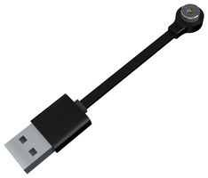 EDAC 687C0222A001K00 Magnetic Connector Cable Assembly, Magnetic 4 Position Right Angle Plug, USB Type A Plug, 2 A