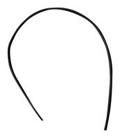 MUELLER ELECTRIC WI-M-18-50-0 Wire, Silicone, Black, 18 AWG, 413 x 44AWG, 15.2 m