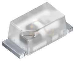 AMS OSRAM GROUP LG L29K-G2J1-24 LED, InGaAlP, Green, SMD, 0603 [1608 Metric], 2 mA, 1.7 V, 570 nm