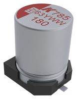 KEMET A785KS337M1ELAS027 Hybrid Aluminium Electrolytic Capacitor, 330 µF, ± 20%, 26 V, Radial Can - SMD, 0.027 ohm