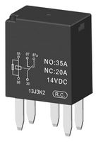 MULTICOMP PRO MPCMA34-DC12V-A-R Automotive Relay, Bayonet, 12 VDC, 35 A, SPST-NO, Through Hole, PC Pin, MP Automotive Relays