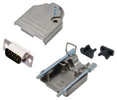MULTICOMP PRO MP013648 D Sub Connector, Standard, Plug, 9 Contacts, DE, Solder Cup