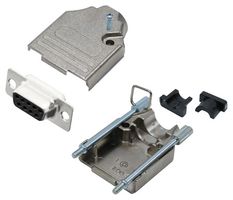MULTICOMP PRO MP013649 D Sub Connector, Standard, Receptacle, 9 Contacts, DE, Solder Cup