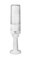 AUER SIGNAL MT60-S-S-230V AC Tower Light, 3 Tiers, Green/Red/Yellow, Horizontal/External Tube, 230 VAC, 75 dB, Pulse, IP66