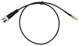 MUELLER ELECTRIC SMBM-BNCM17405 RF / Coaxial Cable Assembly, 19.7 ", 500 mm, RG174, BNC Straight Plug, SMB Straight Plug, 50 ohm